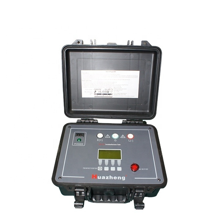 Huazheng Electric Top sale 100G Ohm 2500V with Multimeter Digital Insulation Resistance Tester 10kv