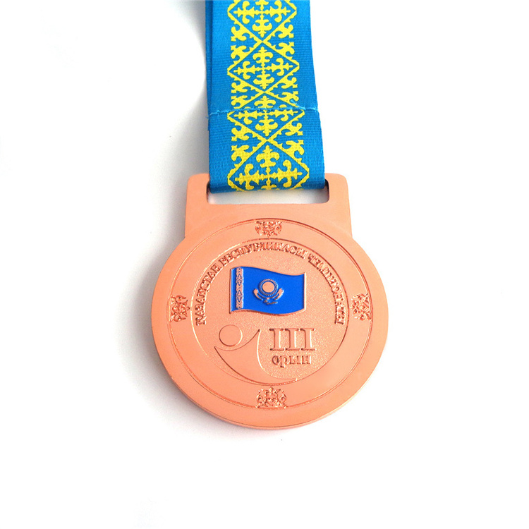 Cheap Custom Made Blank Marathon Medal Gold Award Sport Metal Medal