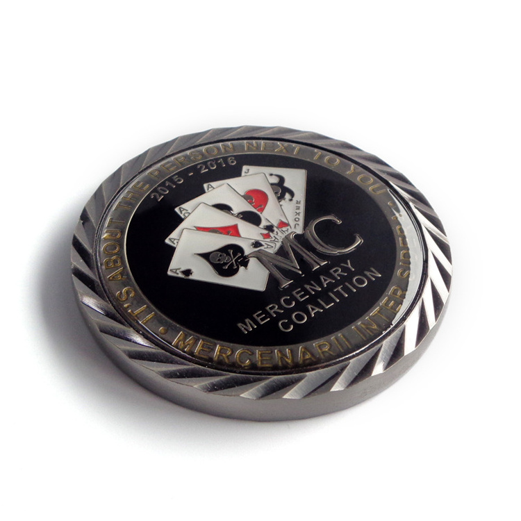 Custom poker chips Metal Golf Ball Marker wholesale golf challenge coins