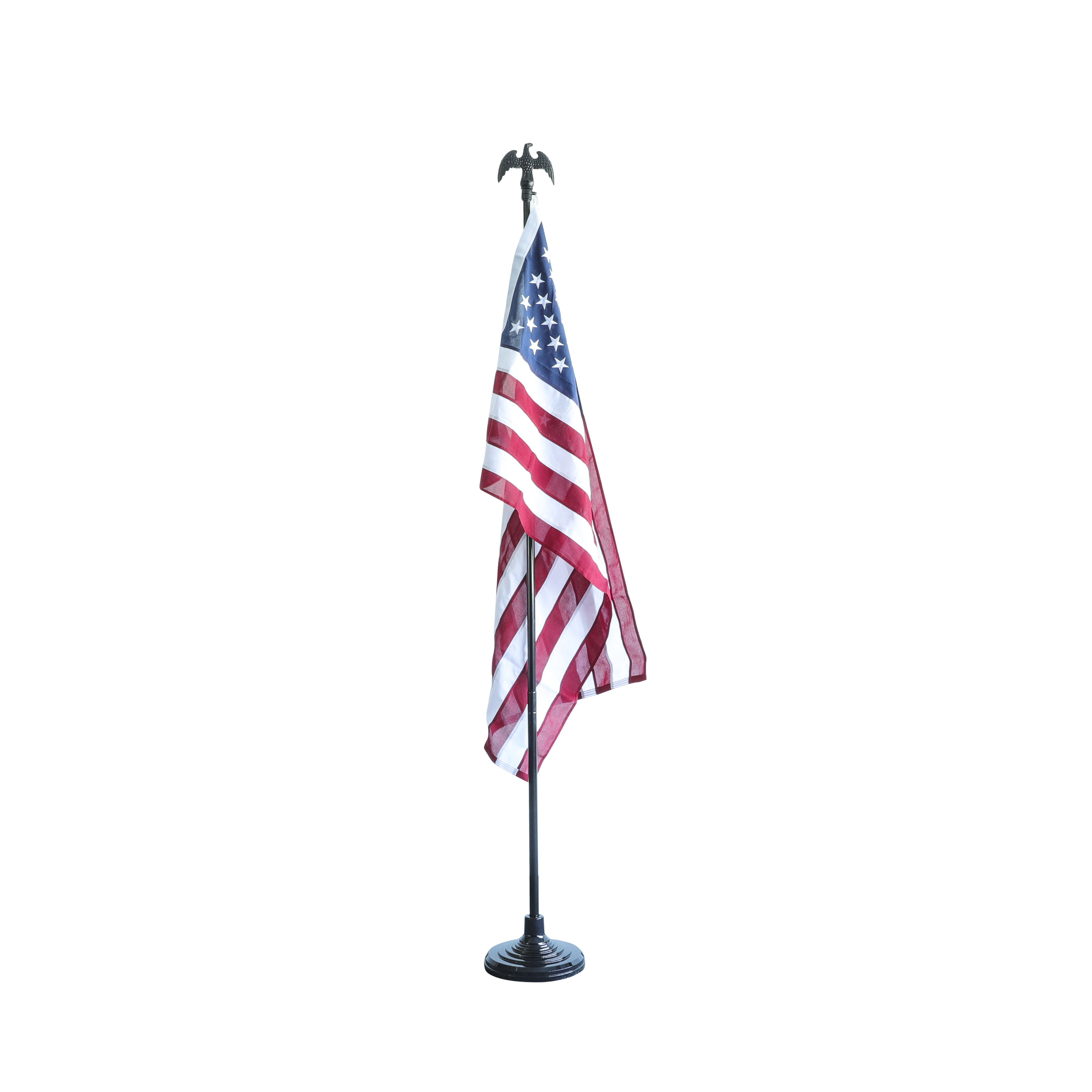 US American flag USA Desk Flag Small Mini United States Table Flags With Stand Base for 4th of July Party Veteran's Day