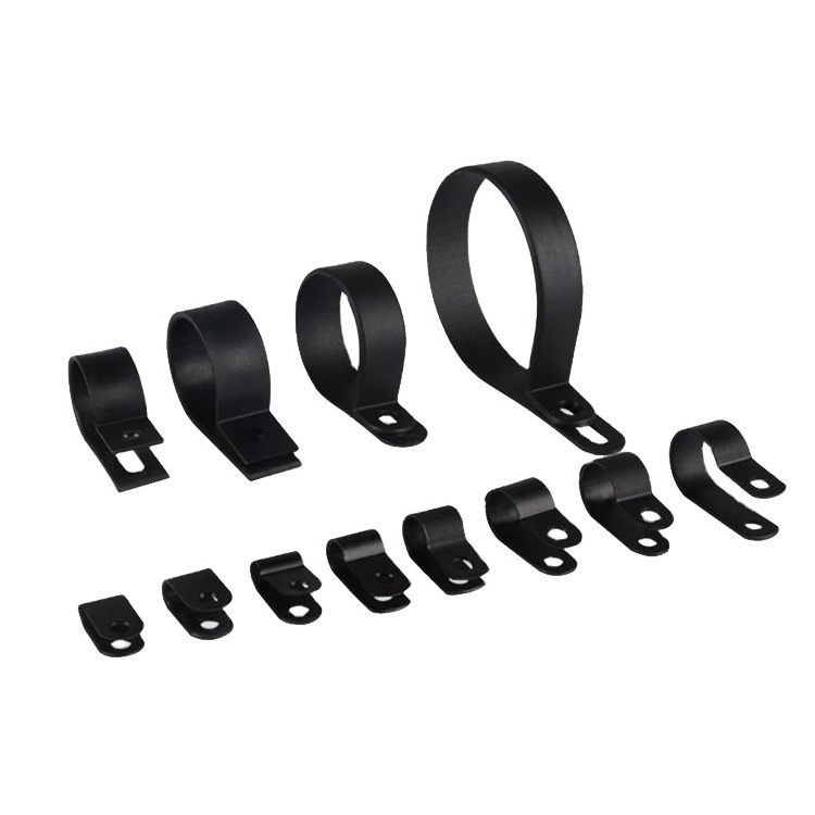 Cable Fixing Clamp , Plastic Wire Clip Cable Clip Cord Clamp , Electric Cable Clamp