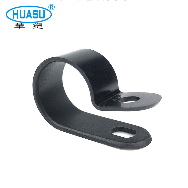 Cable Fixing Clamp , Plastic Wire Clip Cable Clip Cord Clamp , Electric Cable Clamp