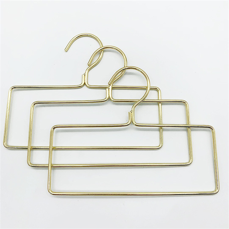 Most Popular Wholesale Hijab Hangers Rose Gold Staple Rectangle Gold-finished Hanger Sleek Hijab Accessories Scarf Muslim Hijab