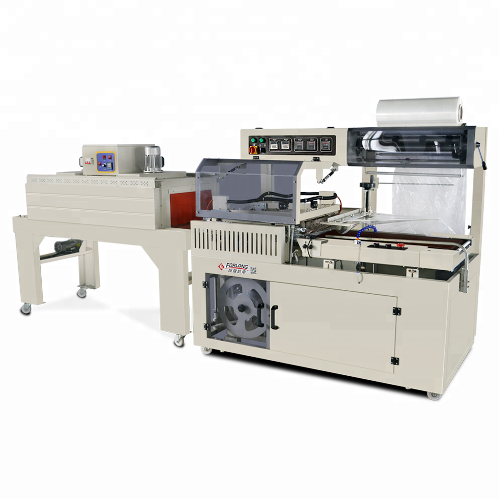 FL-450A+BS-4522N Semi Auto L bar Sealer And Shrink Wrap Packaging Machine