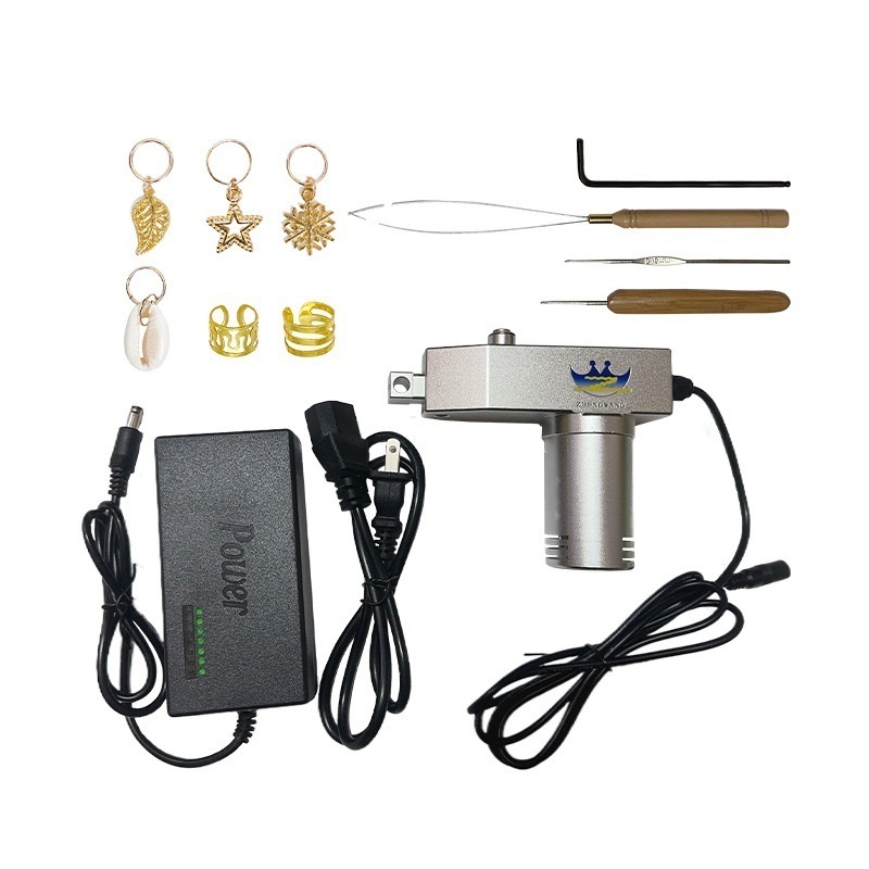 Wholesale Stainless Steel Automatic Dreadlocks Hair Making Machine Dreadlock Crochet Electric Machine