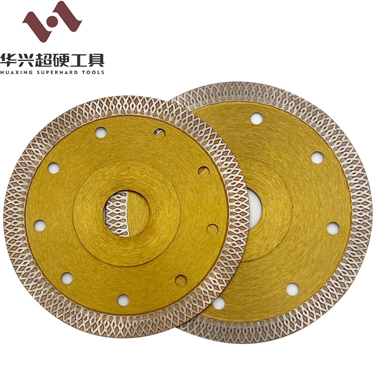 115mm 4.5inch turbo diamond cutting tile continuous rim saw blade