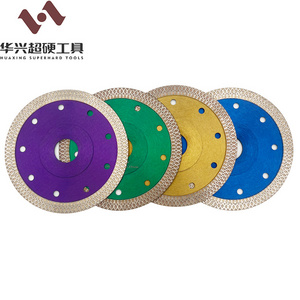 115mm 4.5inch turbo diamond cutting tile continuous rim saw blade