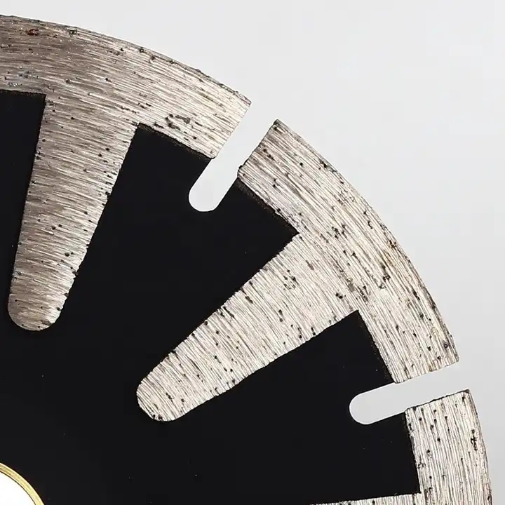 Diamond Granite Blade Concave Curved Disc Diamond Saw Blade T-Segmented Turbo Rim Cutting Disc