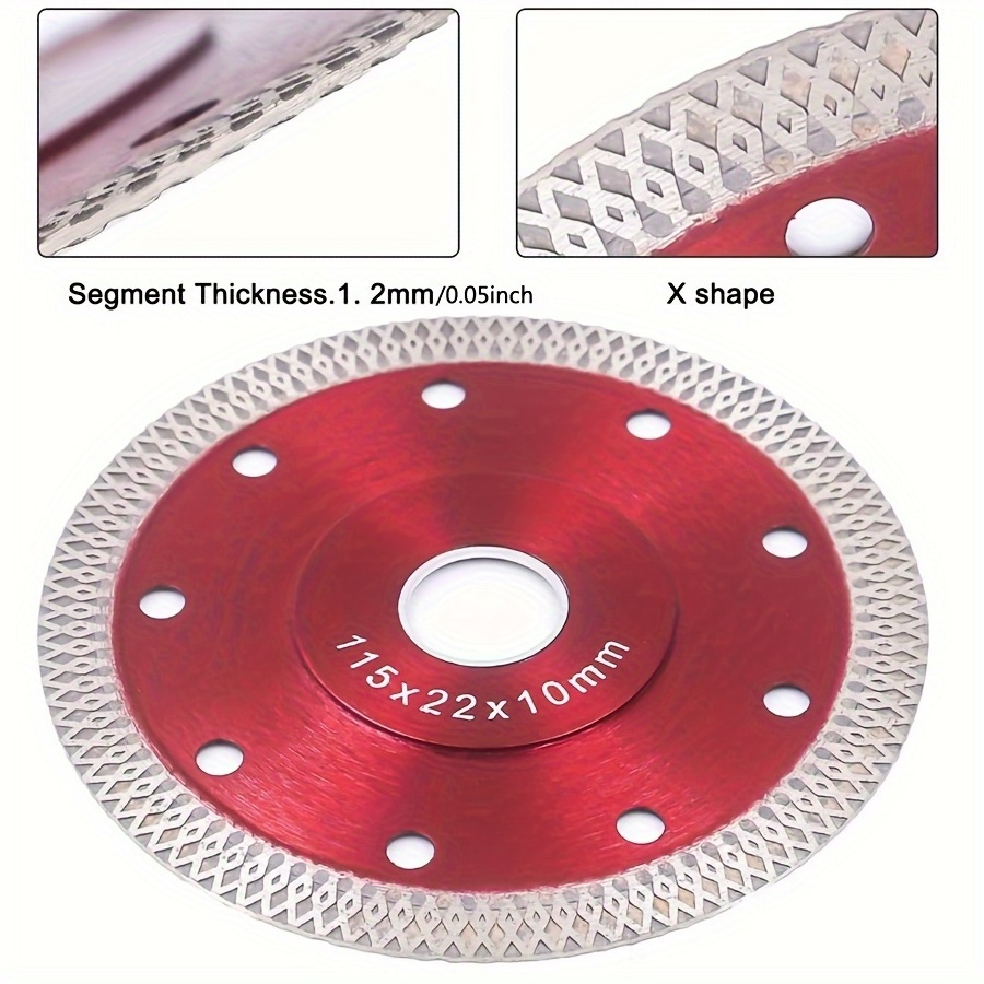 4.5 Inch 4 Inch Diamond Tile Blade Ceramic Saw Blade Ultra-Thin Cutting Disc Wheel For Ceramic Granite Marble Tile