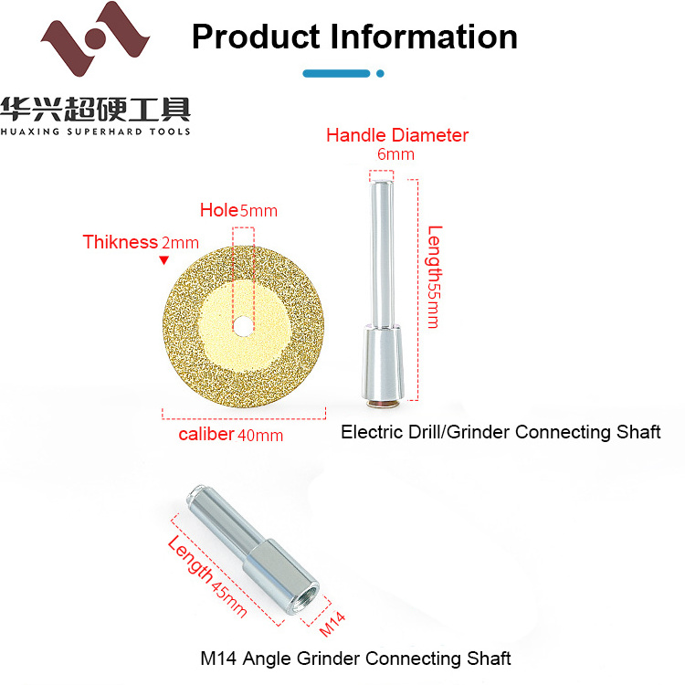 Popular M14 seam cleaning carving stone tools brazed diamond small saw blade for grass tile stone ceramic tin cutting