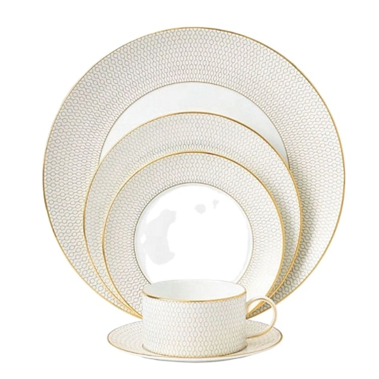 Pakistan luxury new bone china dinner set items name with tea sets