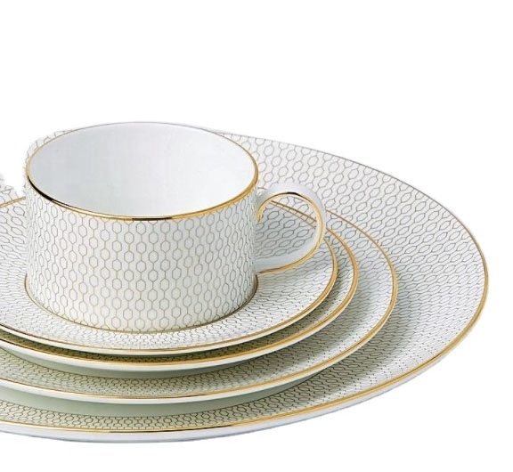 Pakistan luxury new bone china dinner set items name with tea sets