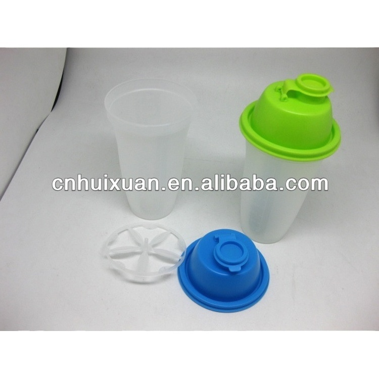 500ml Plastic Shaker Bottle with Filter