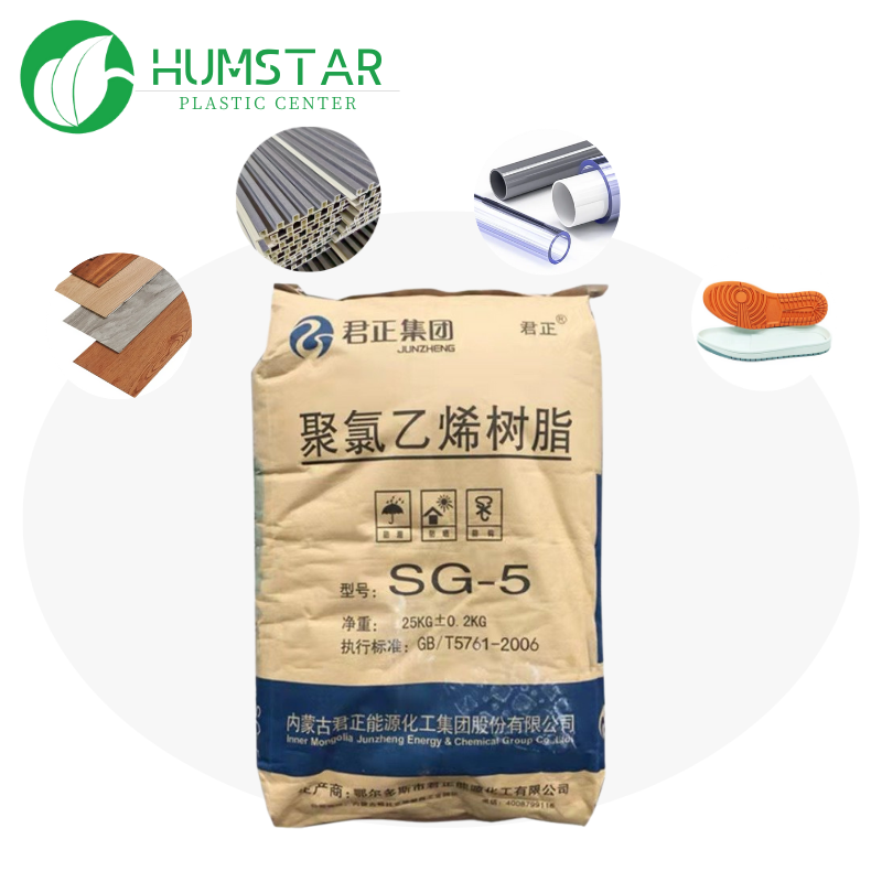 HUMSTAR Polyvinyl Chloride Pvc Raw Material Resin Pvc Resin K67 Powder