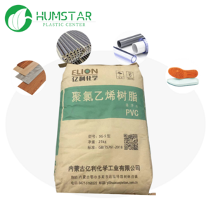 HUMSTAR Polyvinyl Chloride Pvc Raw Material Resin Pvc Resin K67 Powder