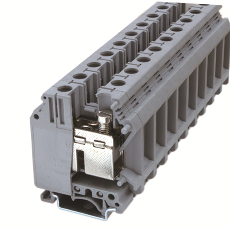 UK 35N 35mm factory price CE certificated screw din rail mounted terminal block