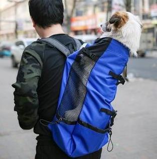 Amazon Dog Backpack Carrier for Small Medium Large Puppy Backpack Extra Pockets Adjustable Pet Backpack for Bike Hiking Bike