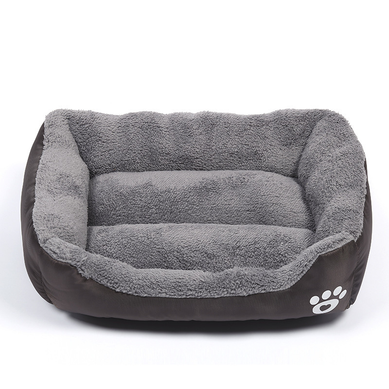 2023 hot sales cheaper Dog Bed Pet sofa Pet bed with pp cotton 5 sizes paw design