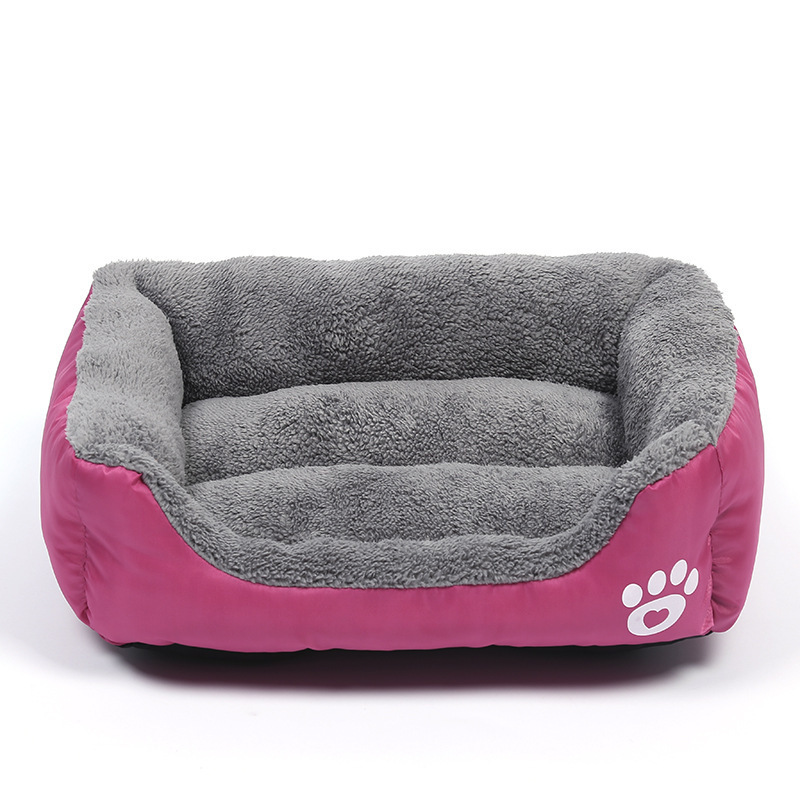 2023 hot sales cheaper Dog Bed Pet sofa Pet bed with pp cotton 5 sizes paw design