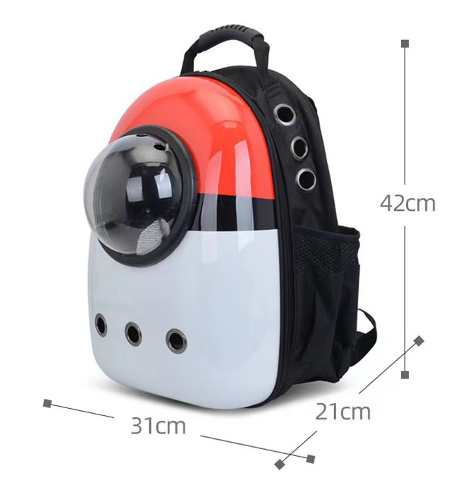 2023 Wholesales Cheap transport safety outdoor portable shoulder bag space capsule shaped pet carrier bag for cat &small dog