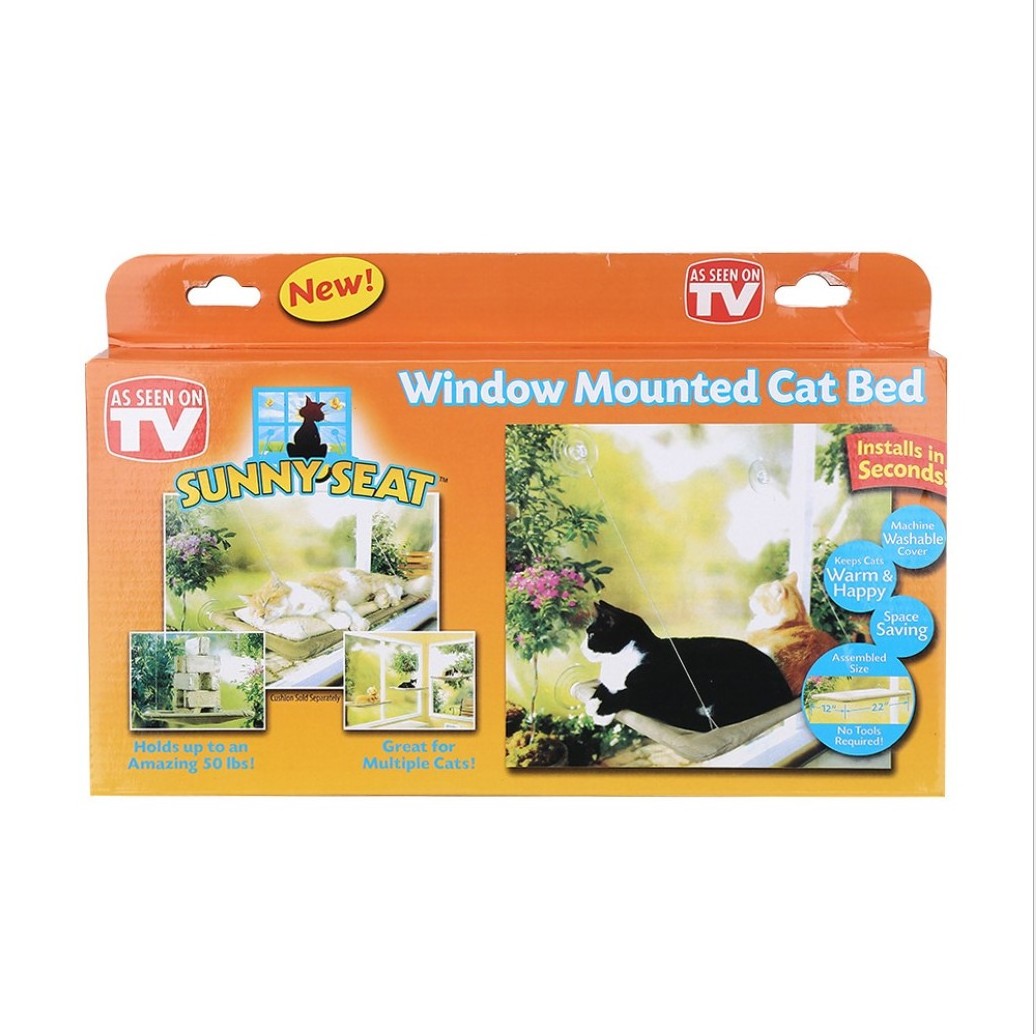 Drop shipping Made in China Cat Seat Window Mounted Cat Bed Cat Hammock with silicone sucker