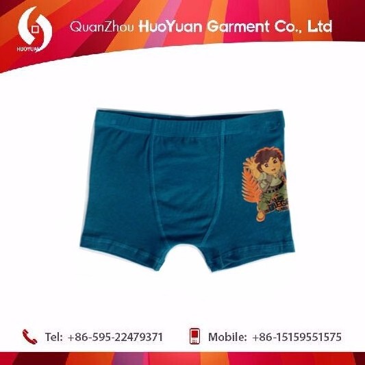 2016 HUOYUAN young boy underwear model boxer shorts anime photos of underwear boys