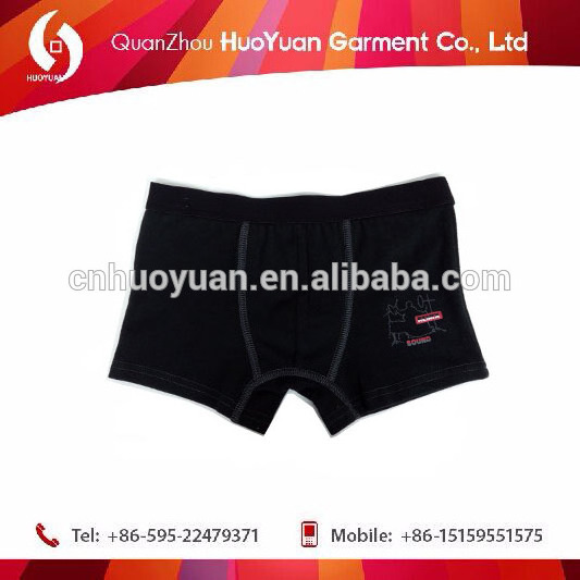 2016 HUOYUAN young boy underwear model boxer shorts anime photos of underwear boys