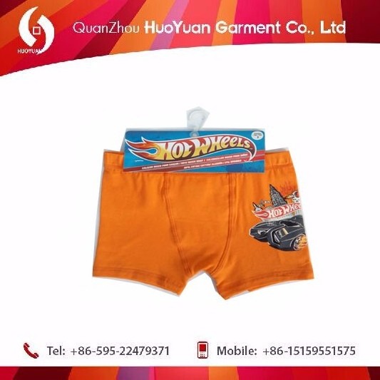 2016 HUOYUAN young boy underwear model boxer shorts anime photos of underwear boys