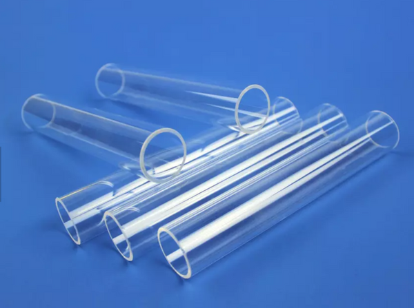 HY customized High Quality Clear Quartz Glass Tubes Glass Quartz Pipes For Laboratory