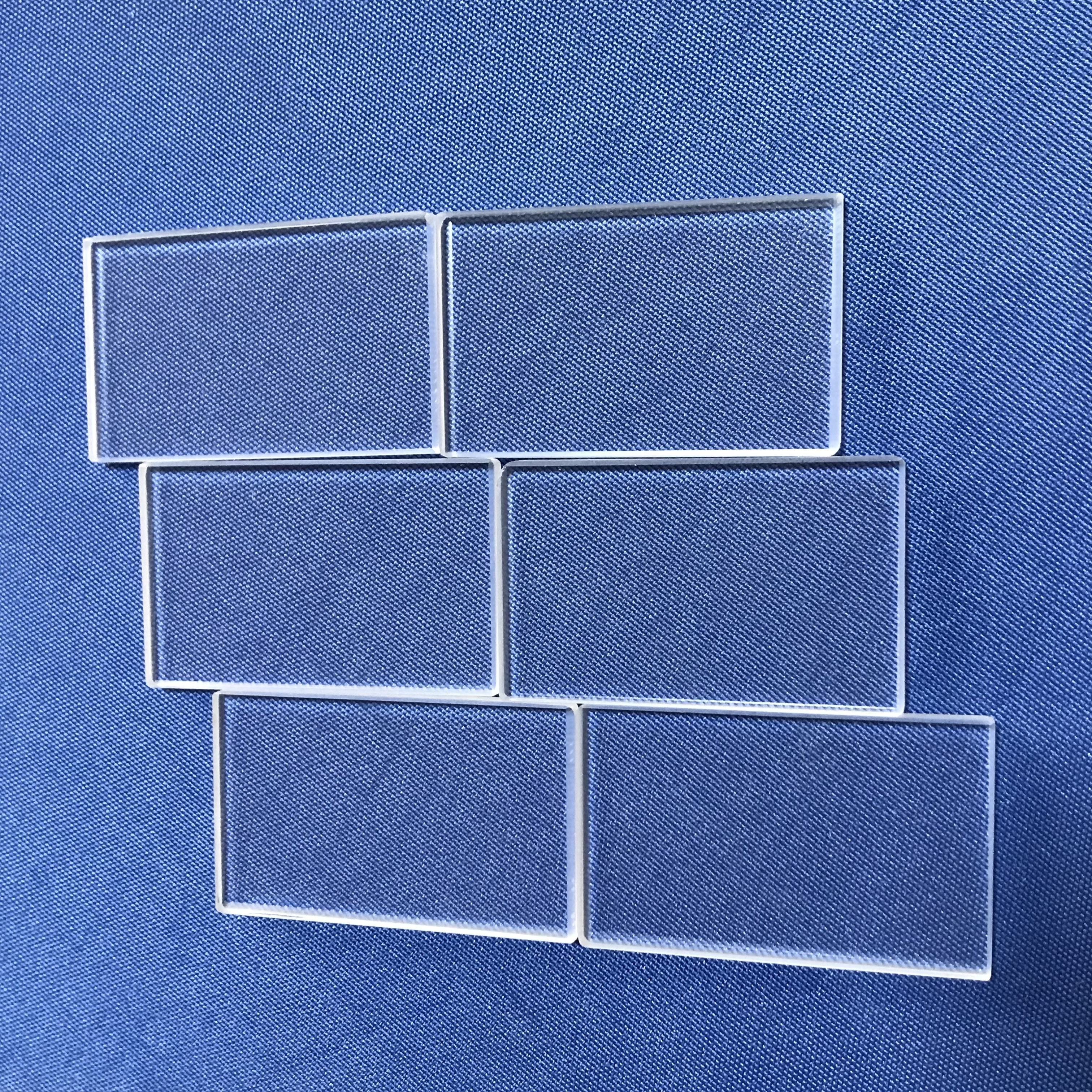 HUOYUN manufacture factory customized heat resistant fused silica quartz glass plate quartz glass plates