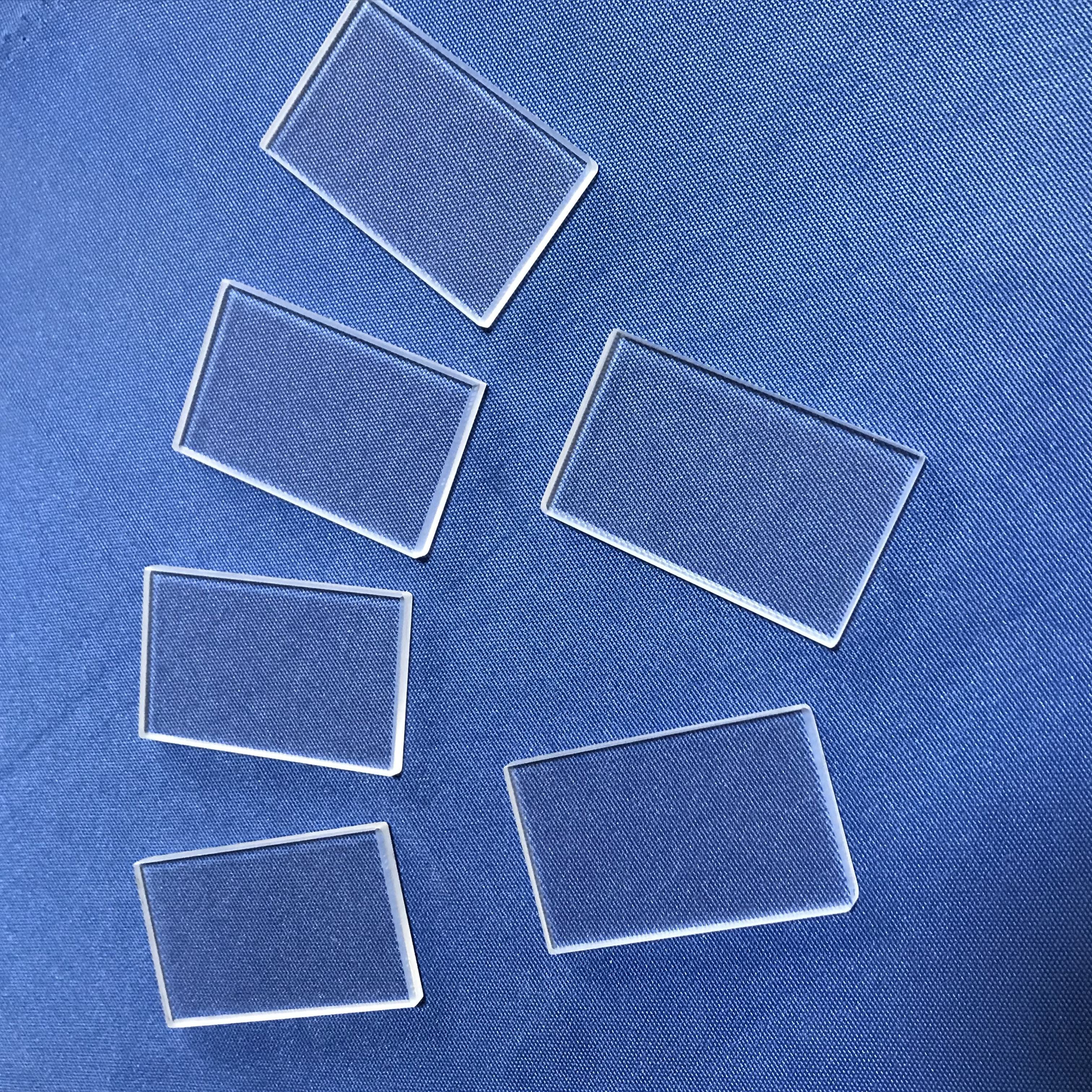 HUOYUN manufacture factory customized heat resistant fused silica quartz glass plate quartz glass plates