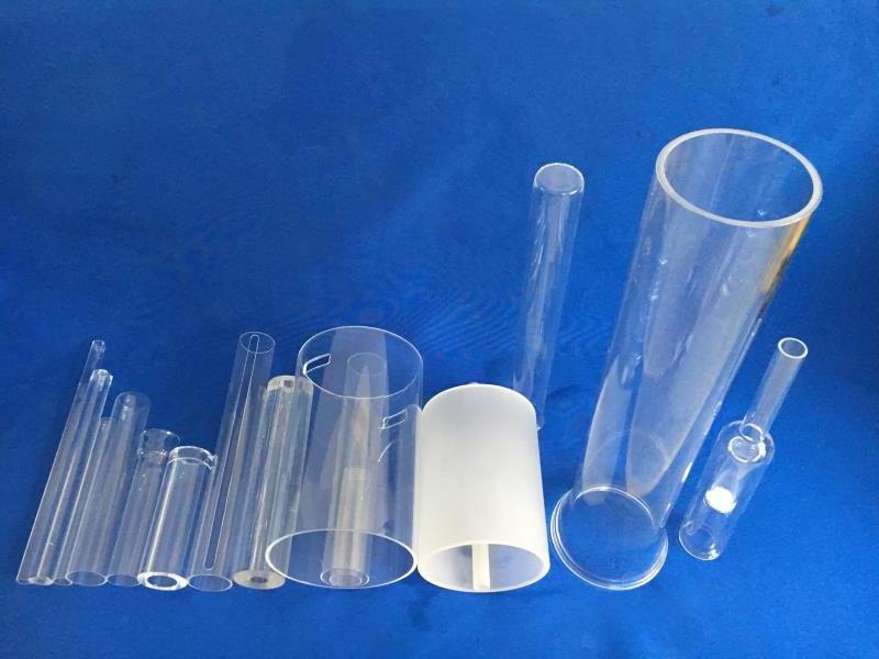 Customized Heat Resistant Various Sizes Pipe Polished Silica Clear Quartz Glass Tubes