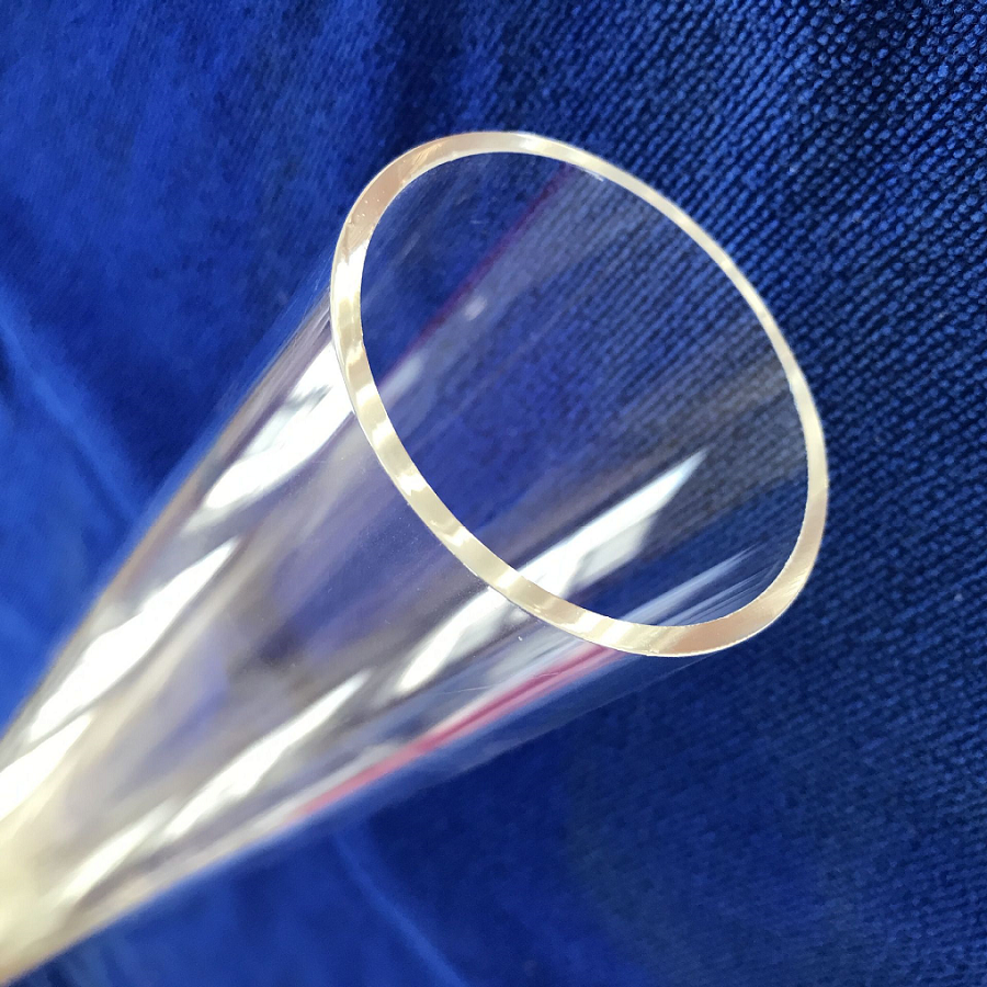 HY customized High Quality Clear Quartz Glass Tubes Glass Quartz Pipes For Laboratory