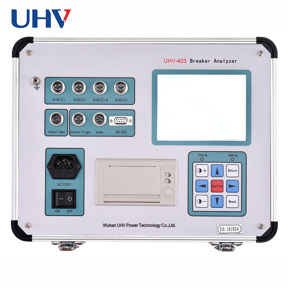 UHV-403 CB Speed Timing Tester Kit Price High Voltage Switch Test Equipment HV Circuit Breaker Dynamic Analyzer