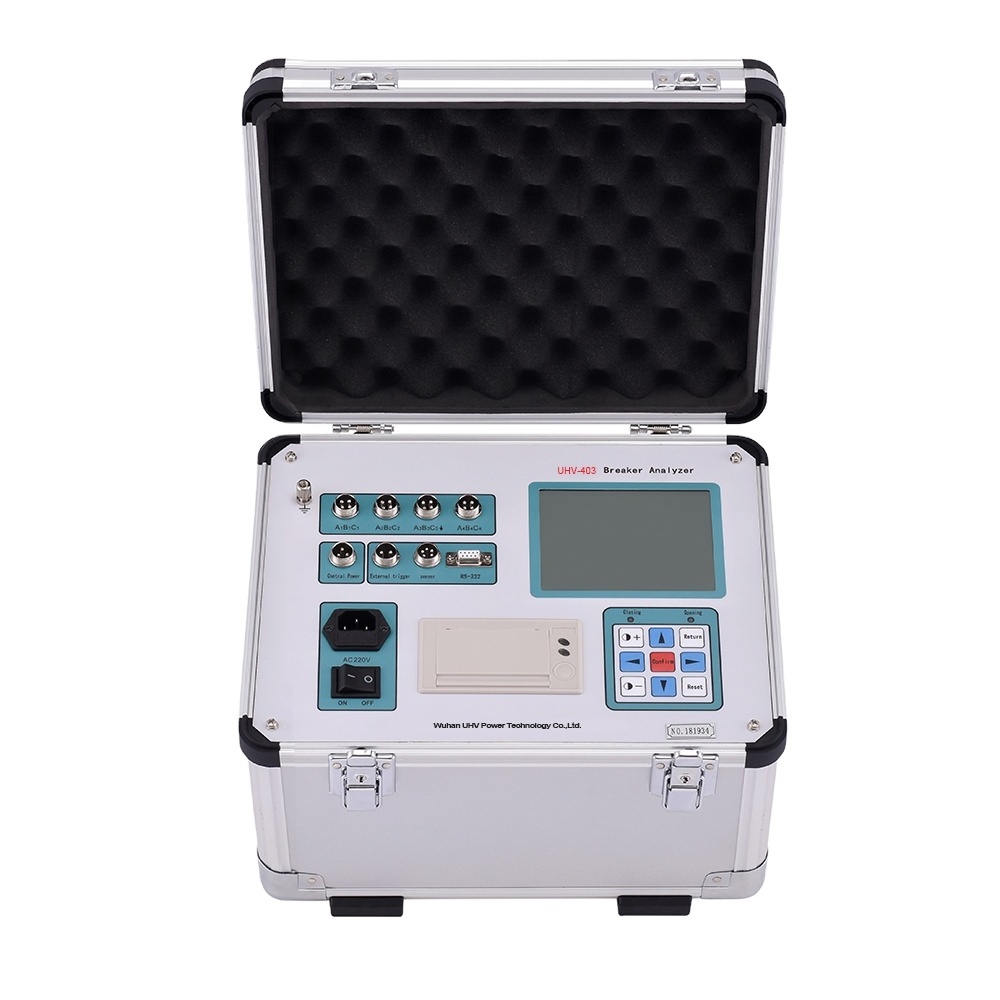 UHV-403 CB Speed Timing Tester Kit Price High Voltage Switch Test Equipment HV Circuit Breaker Dynamic Analyzer