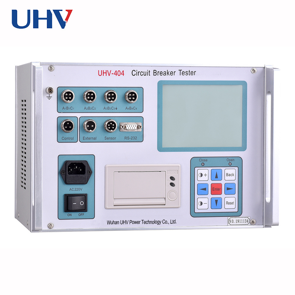 UHV-404 High Voltage Switch Timing Testing Device Circuit Breaker Analyzer HV CB Tester