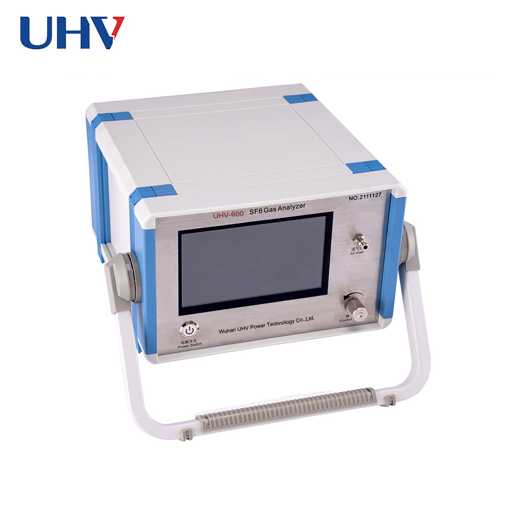 UHV-600 Portable smart SF6 gas analyzer dew point analyzer comprehensive analyzer