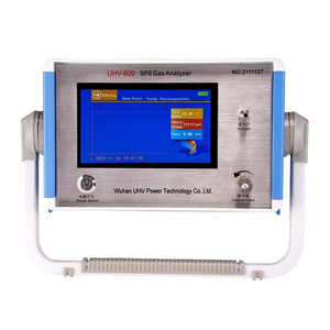 UHV-600 Portable smart SF6 gas analyzer dew point analyzer comprehensive analyzer