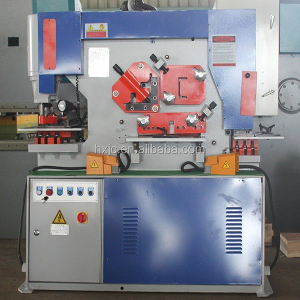 HUAXIA factory direct sale Q35Y-20 series metal 90T hydraulic ironworker/high-quality ironworker machine