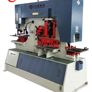 HUAXIA factory direct sale Q35Y-20 series metal 90T hydraulic ironworker/high-quality ironworker machine