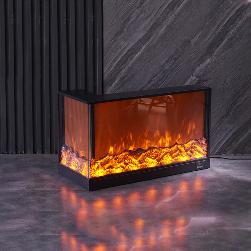 New Arrival Indoor  Ethanol Fireplace Insert tv stand Smart Bio Ethanol Electric Fireplaces