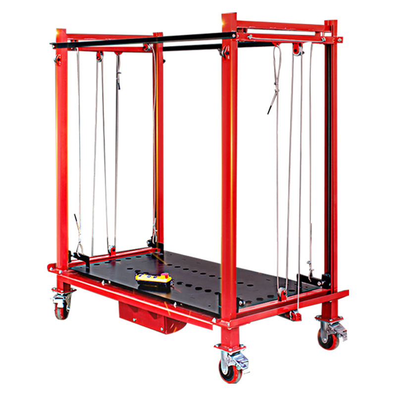 Can be raised 8 meters load 500KG aluminum alloy multi-model foldable electric scaffold elevator