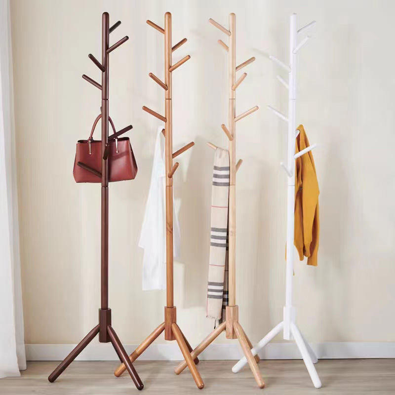 Modern Design Bamboo Tree Hanging clothes Standing Rack for Clothing Shop