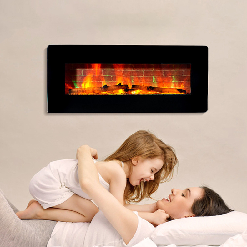 Factory directly outdoor electric fireplace wall mounted fireplace tv stand