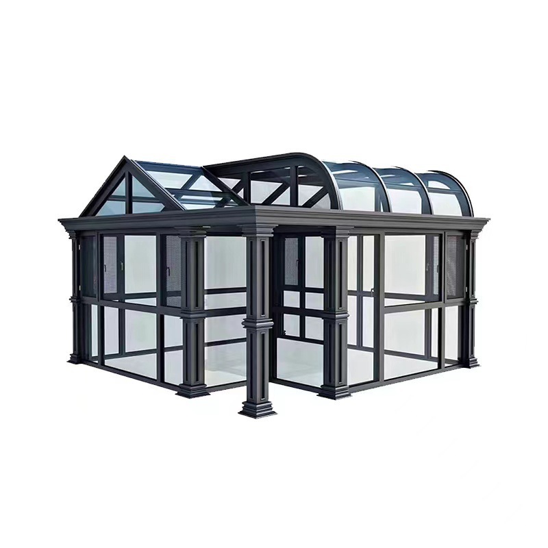 High quality Solarium Mobile solarium glass panels for sale