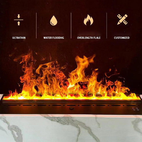 Factory directly water vapor fireplace inserts electronic led fireplace