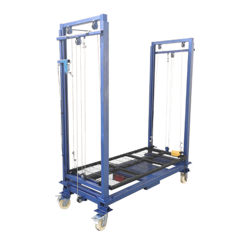 Can be raised 8 meters load 500KG aluminum alloy multi-model foldable electric scaffold elevator