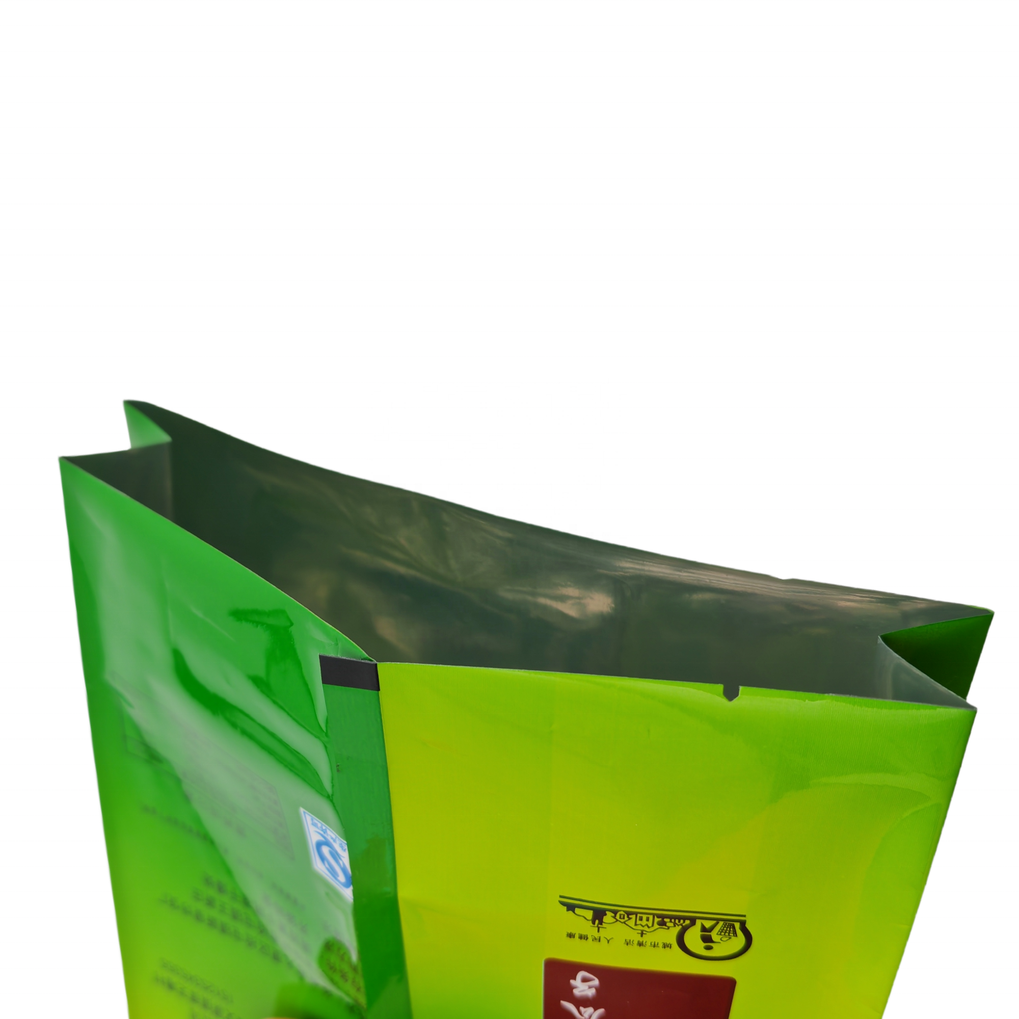 Custom casual snacks packaging bag original flavor sunflower seed gusset bag aluminized film back seal pouch