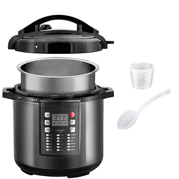 Multifunction Quality Electric Pressure Cooker With  Stainless Steel Material