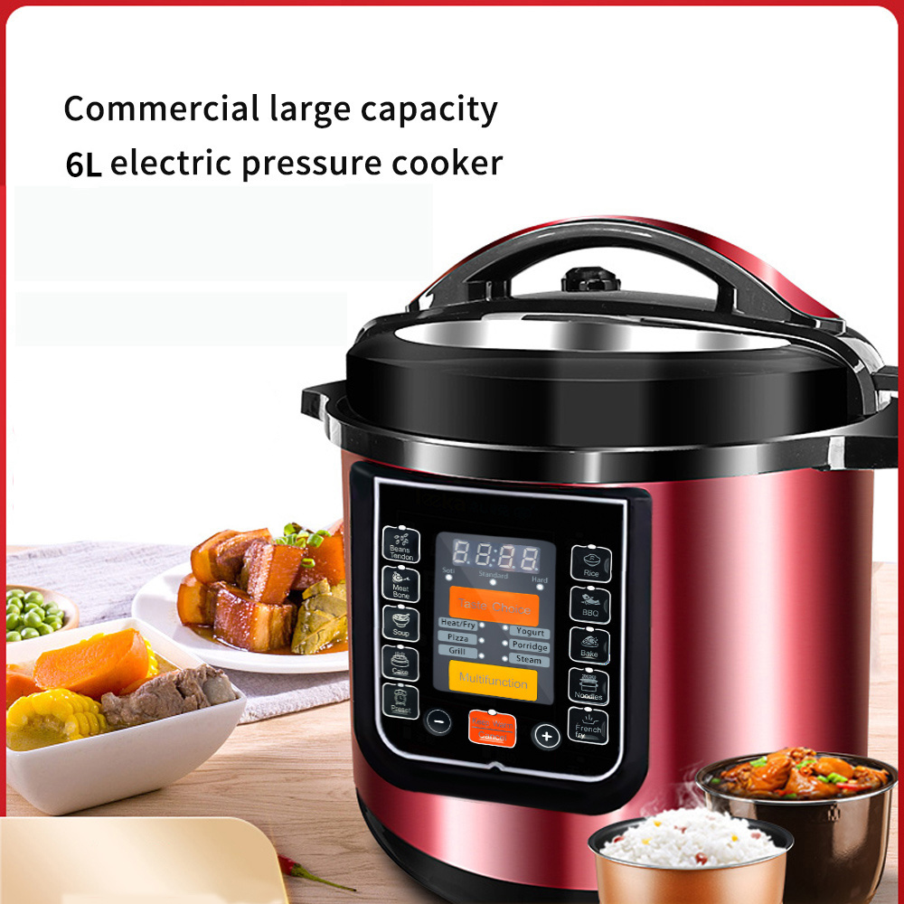 Electric Pressure Cookers 2022 Manufacturers New Design Hot Sale Aluminum Electric Pressure Cookers